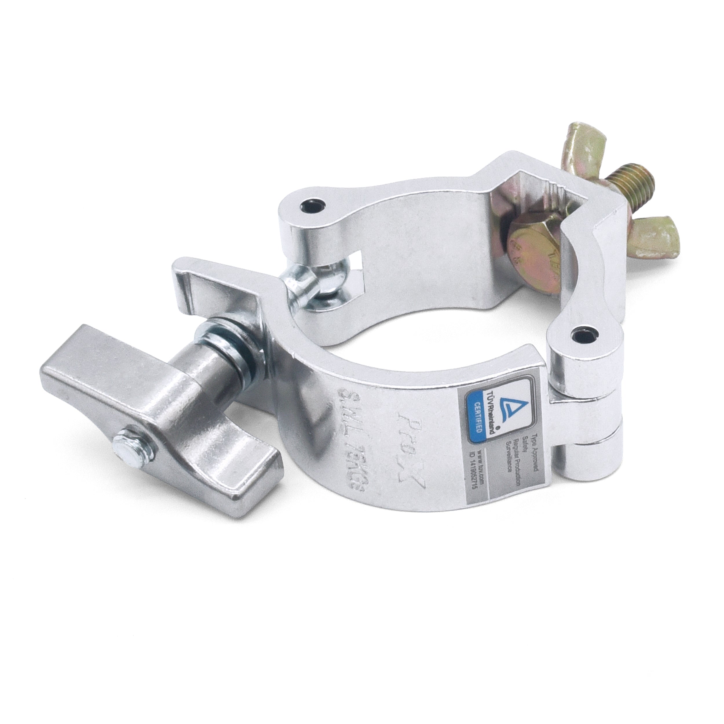 T-C9H Med. Duty O-Clamp w/ Big Wing for 2" Truss Tube Capacity 165 lbs. — Aluminum