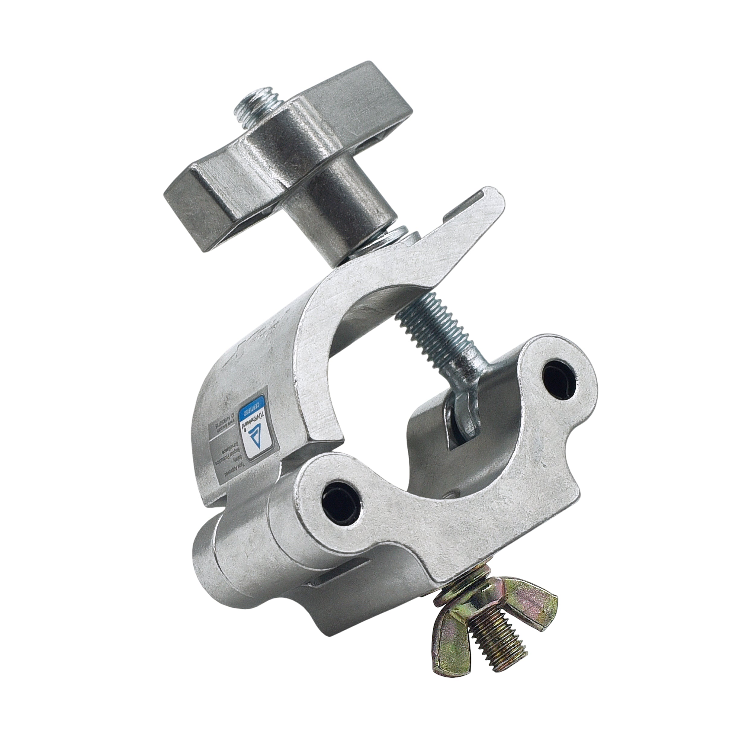 12PCS T-C40H Pro Clamp fits .12-2.0 in Tube Capacity 1100 LBS M10 Bolt — Aluminum