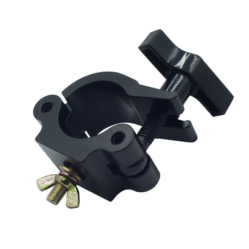 T-C40H-BLK Pro Clamp fits .12-2.0 in Tube Capacity 1100 LBS M10 Bolt — Aluminum Black