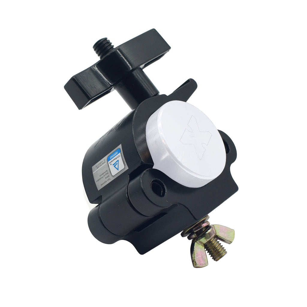 T-C40H-BLK Pro Clamp fits .12-2.0 in Tube Capacity 1100 LBS M10 Bolt — Aluminum Black