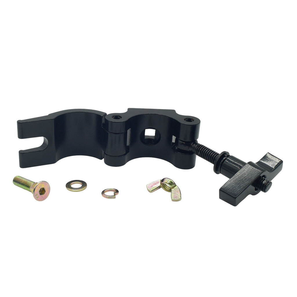 T-C40H-BLK Pro Clamp fits .12-2.0 in Tube Capacity 1100 LBS M10 Bolt — Aluminum Black