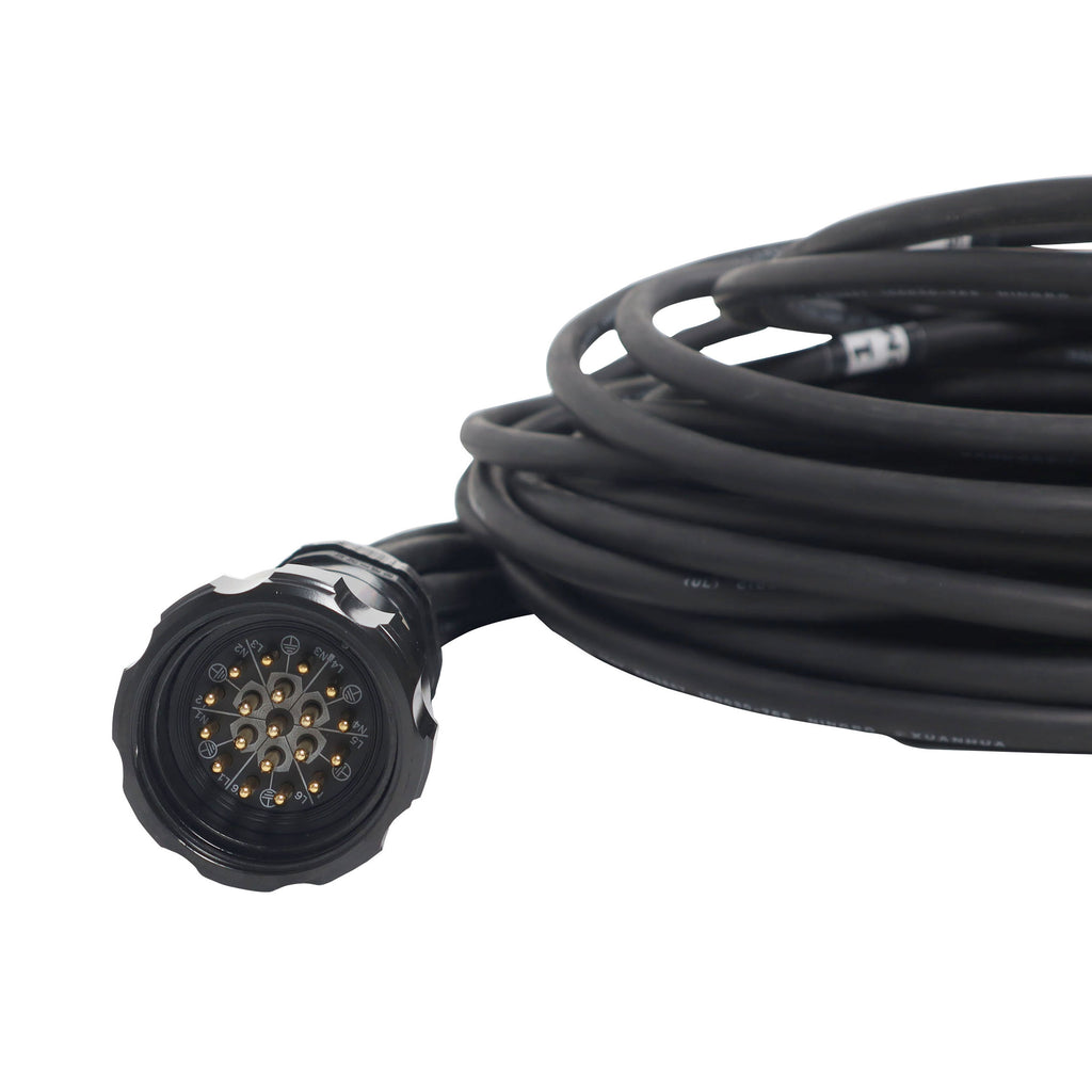 19-Pin Kupo WPS-5219LM to 6x Rean True1 2x 6ft 2x 10ft 2x 16ft SJOOW - 12AWG