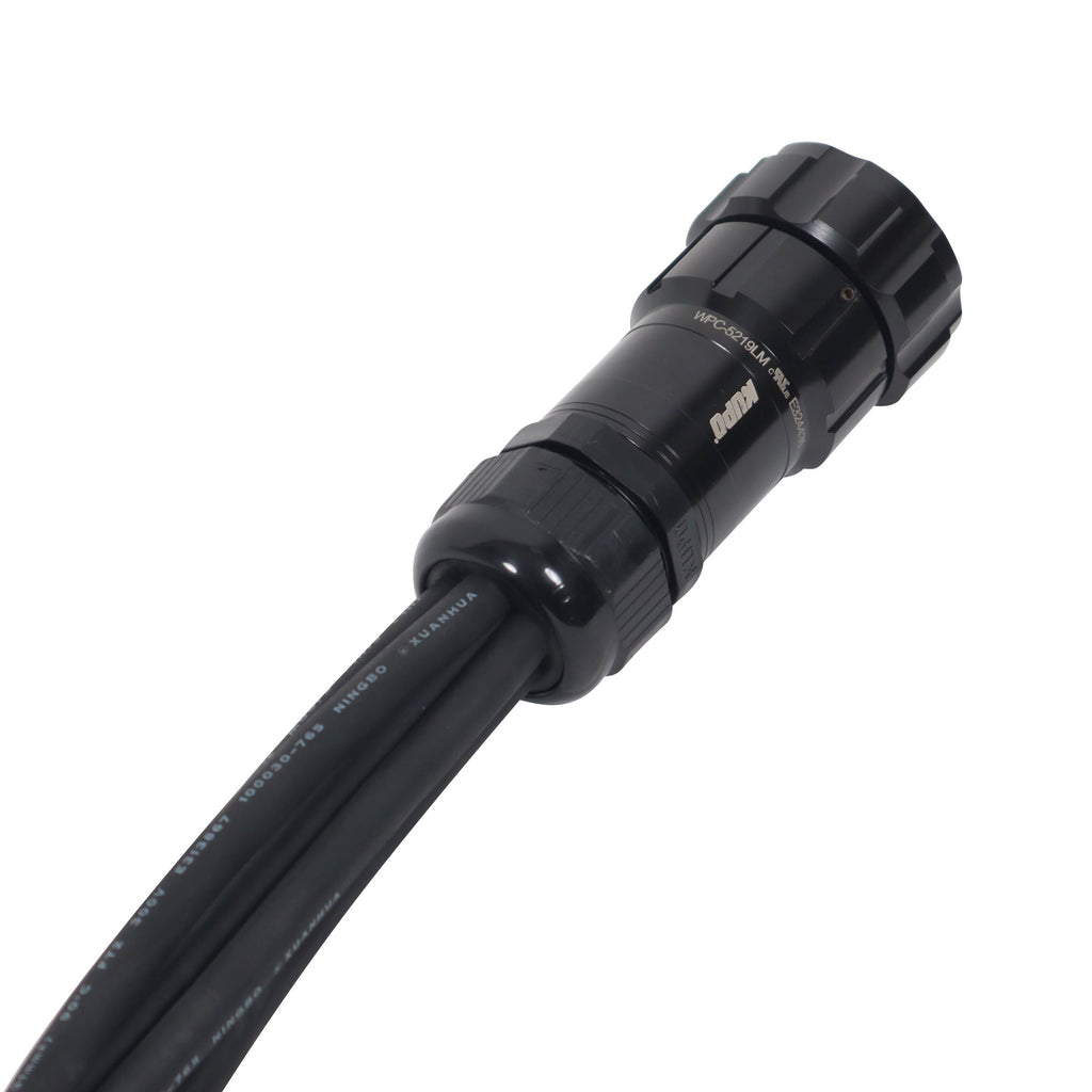 19-Pin Kupo WPS-5219LM to 6x Rean True1 2x 6ft 2x 10ft 2x 16ft SJOOW - 12AWG