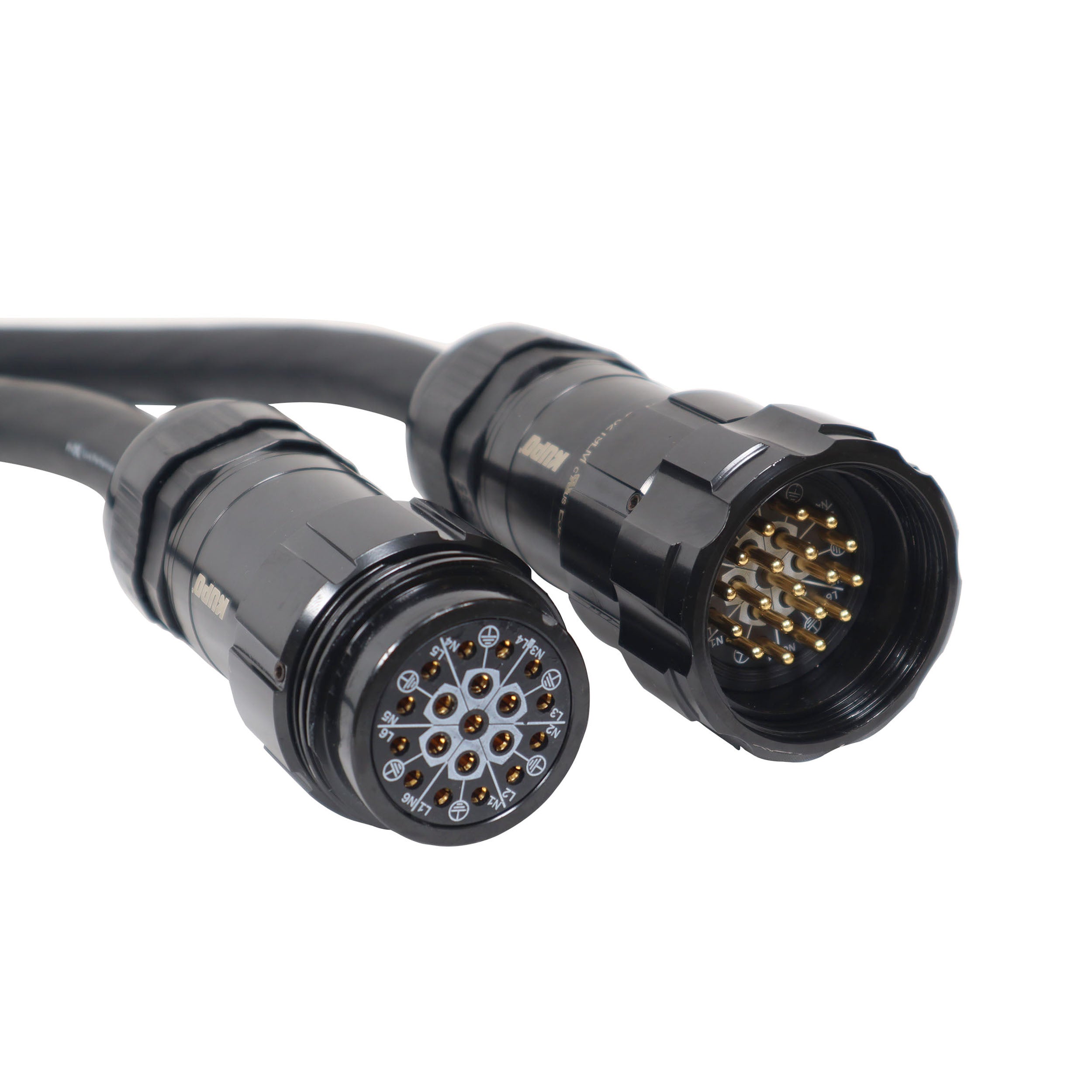 100 Ft 19 Pin  Male to 19 Pin  Female  Socapex Extension Cable