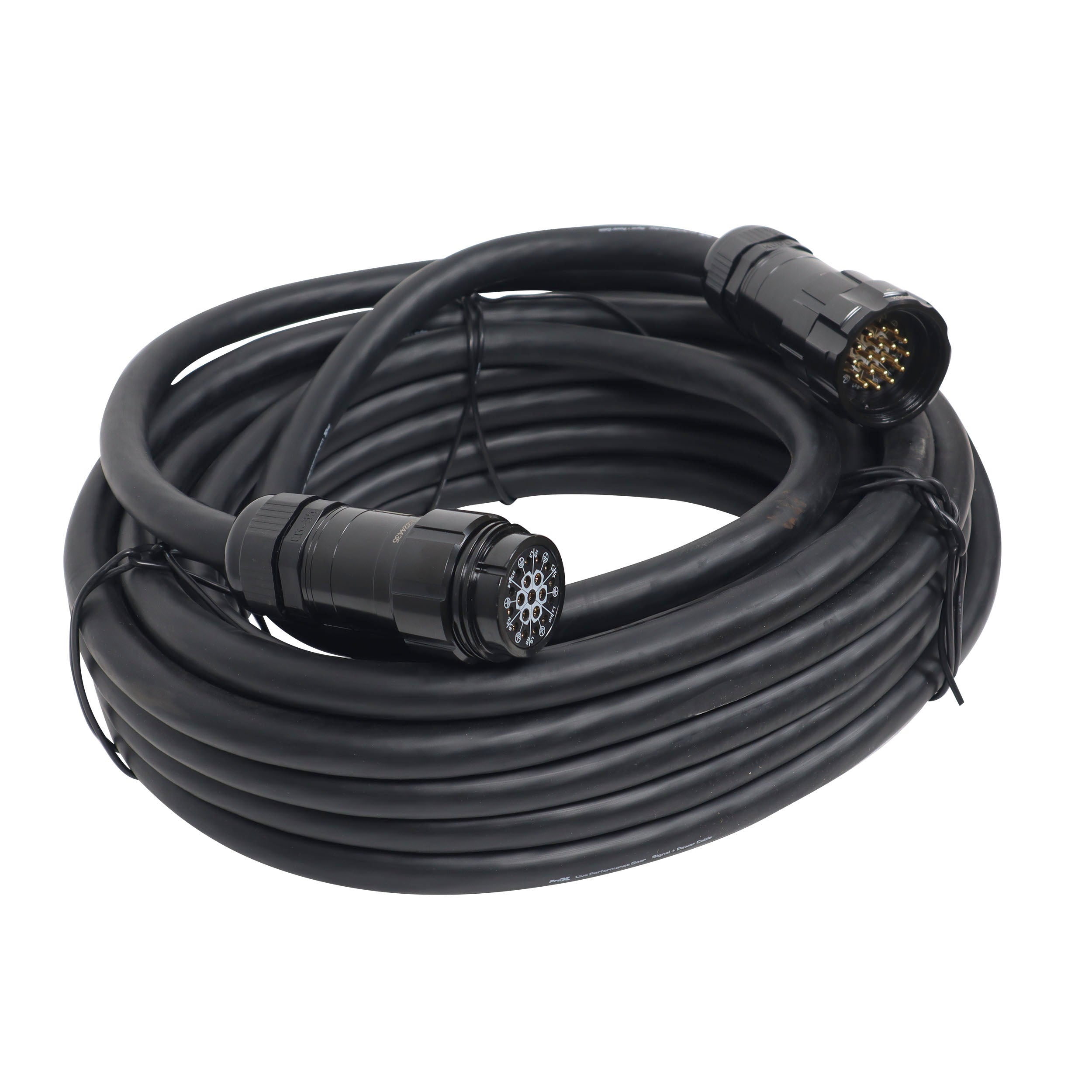 Power Distribution 50Ft 19 Pin Male to Female 12 AWG Extension Cable