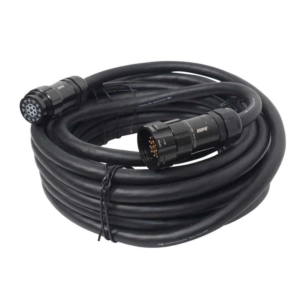 Power Distribution 50Ft 19 Pin Male to Female 12 AWG Extension Cable