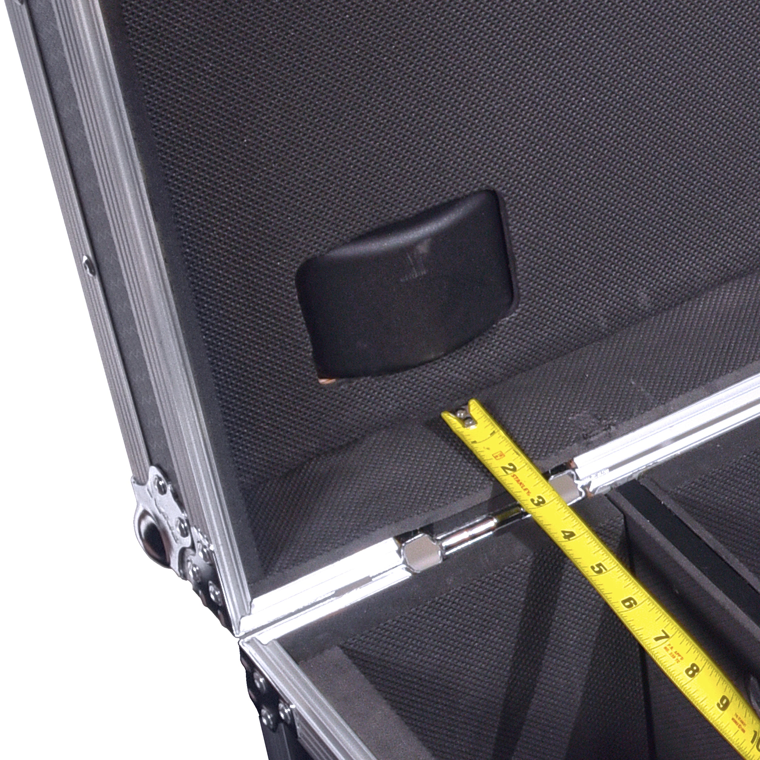 Par Can Universal Utility Case 4" Wheels Will Hold 4 of 12" x12"  Large or 8  of 12" x 5.5" Slim LED Par Lights