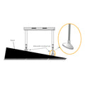StageQ 2 ft x 6 ft Stage Deck w/ 4 Adjustable 28–48 inch Legs