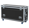 Flight case for Yamaha Rivage PM5 CS-R5 Audio Console Mixer with Doghouse and Wheels by Santosom