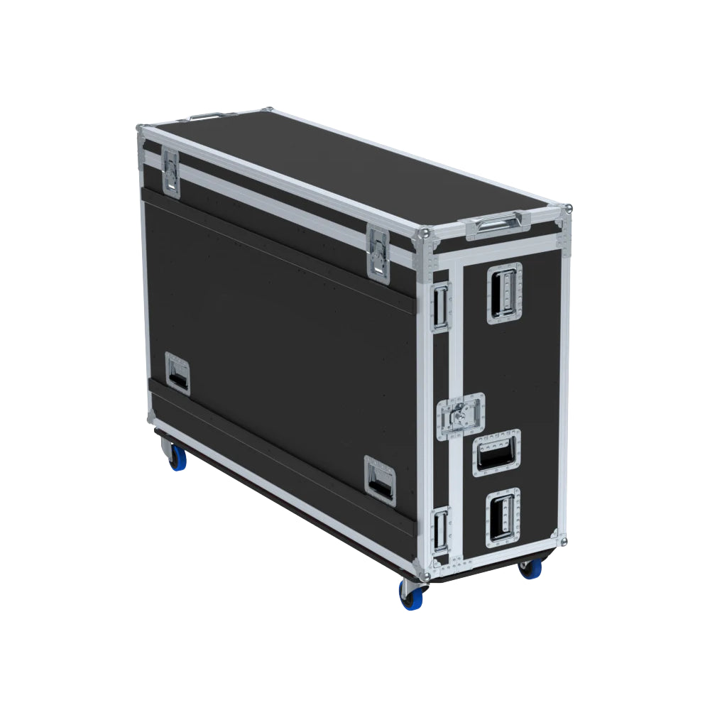 Flight case for Yamaha Rivage PM7 CSD-R7 PM10 CS-R10 Audio Console Mixer with Doghouse and Wheels by Santosom