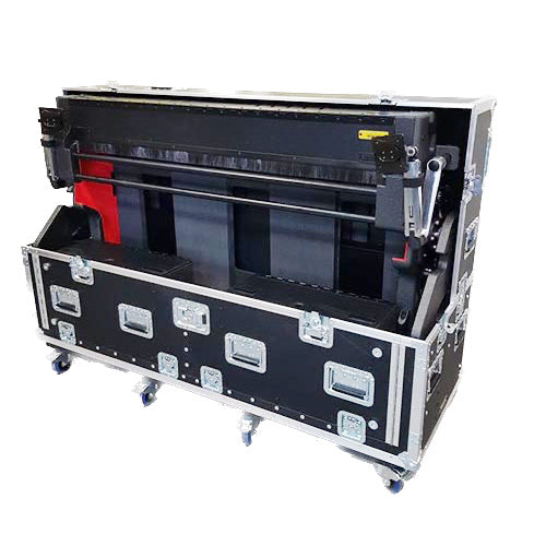 Flip-Ready Easy Retracting Hydraulic Lift Case for Yamaha PM7-10 Rivage Console by ZCase®